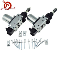 2PCS Power Door Lock Actuator Latch w/ Bracket for Chevrolet GMC Cadillac Pickup 6B93BC-57