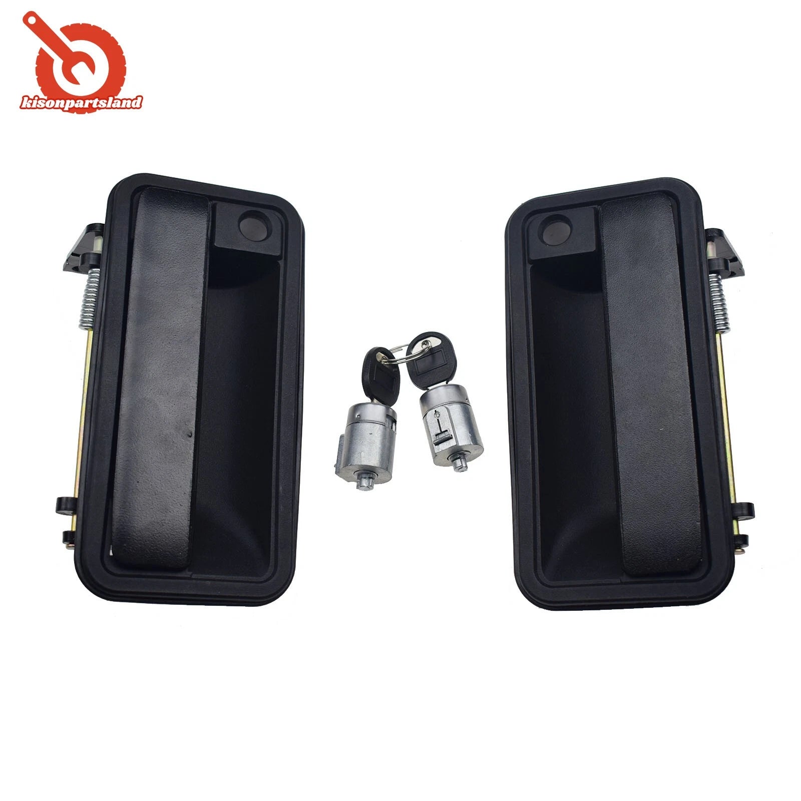 Front Exterior Outside Door Handle with Lock Cylinder Kit for CK Truck 12546858 6B93BC-57