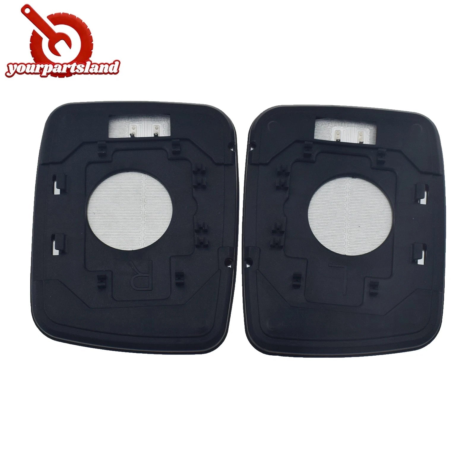 2pcs Left Right Mirror Glass Heated w/ Backing Plate for NISSAN X-TRAIL 01-07 6B93BC-57