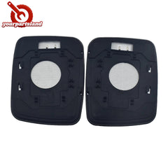 2pcs Left Right Mirror Glass Heated w/ Backing Plate for NISSAN X-TRAIL 01-07 6B93BC-57