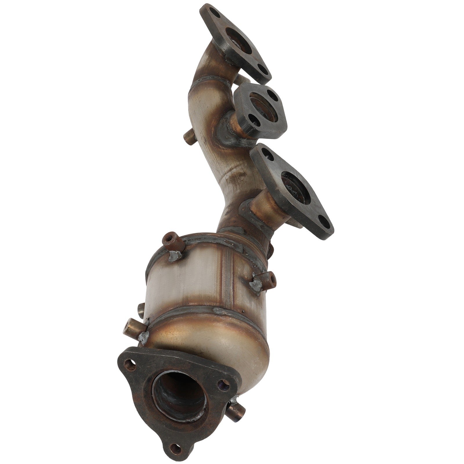 2PCS LH+RH Manifold Catalytic Converter 2002 2003 2004 For Nissan Frontier 3.3L 6B93BC-57