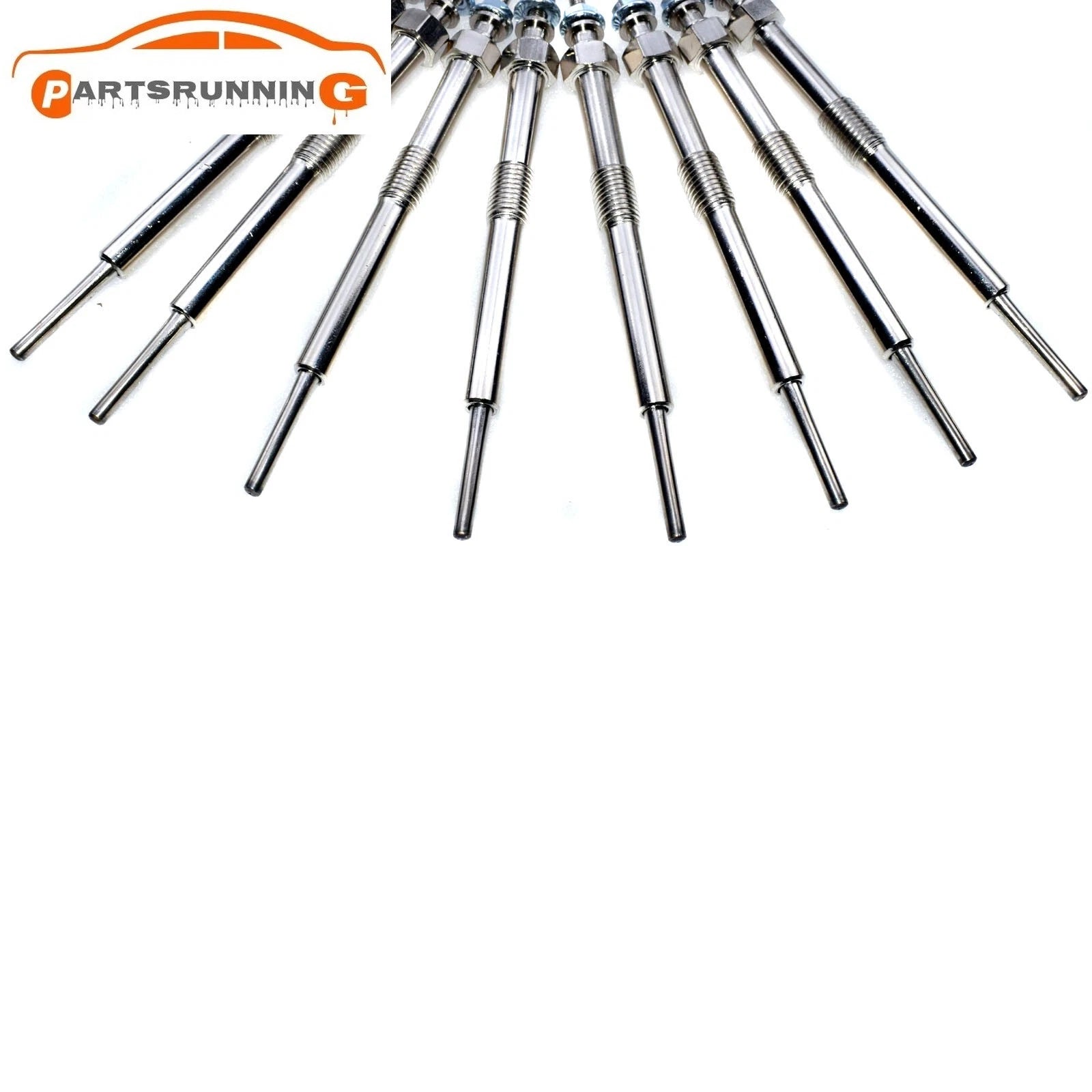 8 PCS Diesel Glow Plug FOR Silverado Sierra 6.6L 9G 97364968 6B93BC-57