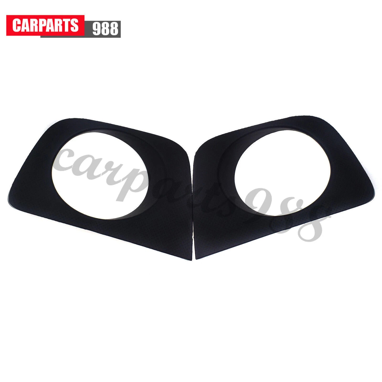 Pair Fog Light Lamp Bezel Cover For 06-09 Toyota 4Runner 52127-35050 52128-35040 6B93BC-57