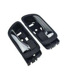 2Pcs Interior Door Handle Left Right Gray Chrome For Toyota Camry 2002-2006 6B93BC-57