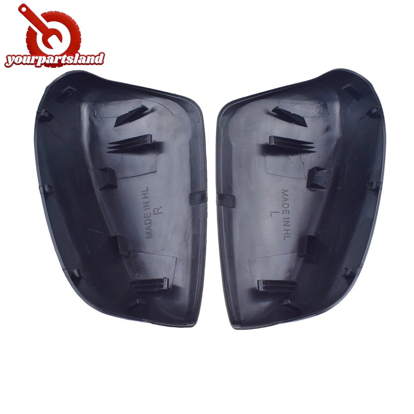 Mirror Cover Cap LH RH For 2008-2013 Honda Accord Door Driver & Passenger 2PCS 6B93BC-57