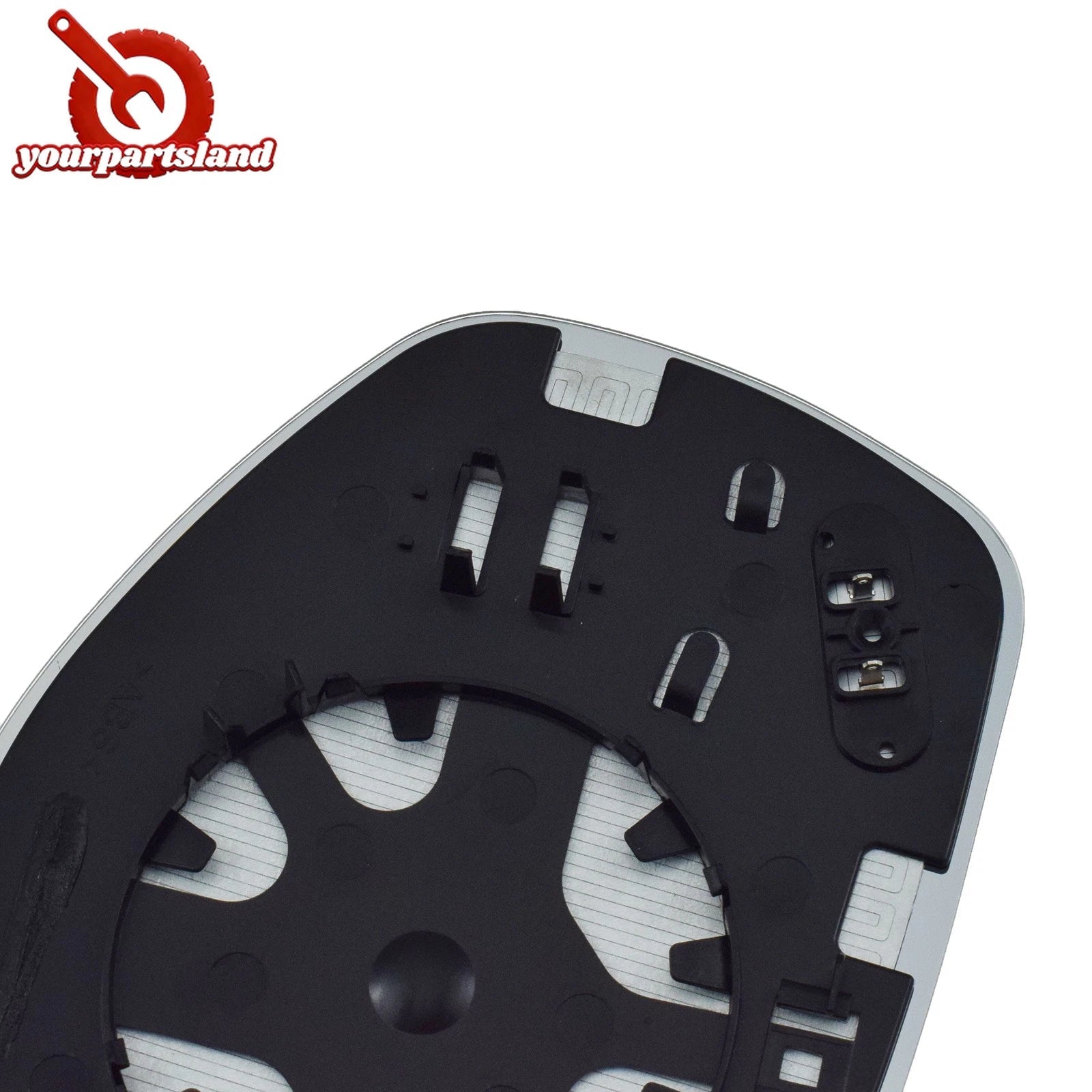Left Driver LH Mirror Glass W/ Plate Heated for PORSCHE Cayenne 957 2008-2010 6B93BC-57