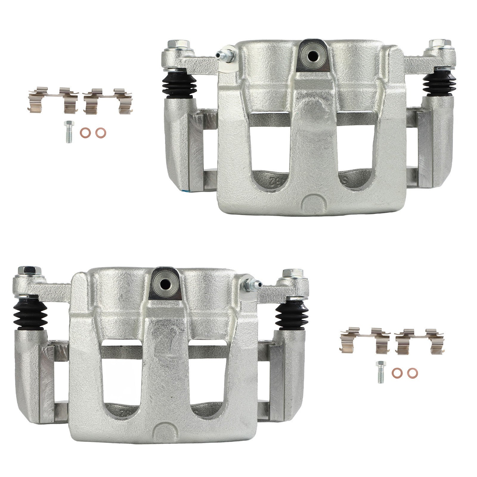 Front Brake Calipers 2Pcs  Set For 2006-2010 Ford Explorer 18B4995 18B4994 6B93BC-57