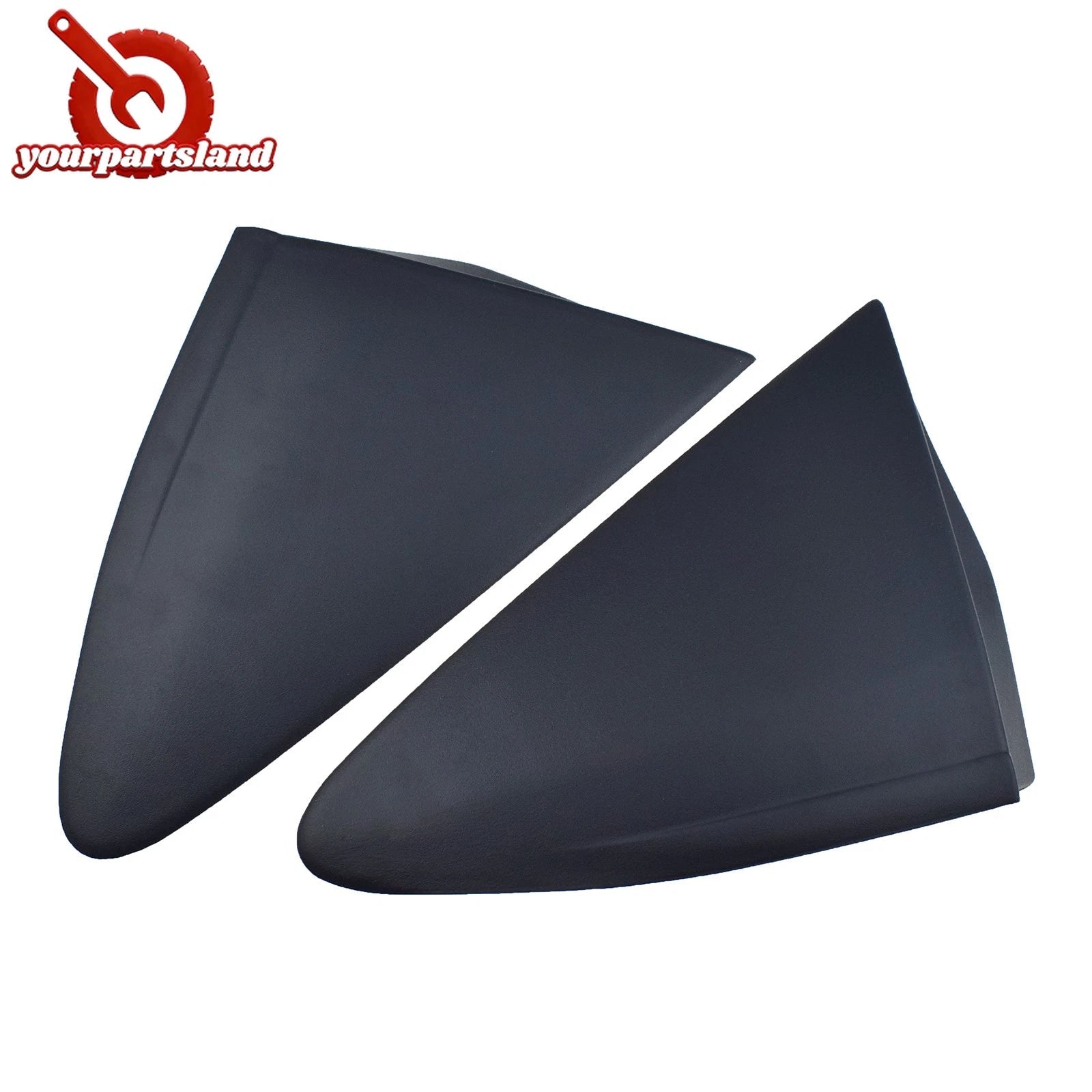Front Left Right Rearview Mirror Triangle Cover Trim For Toyota Yaris 2011-2014 6B93BC-57