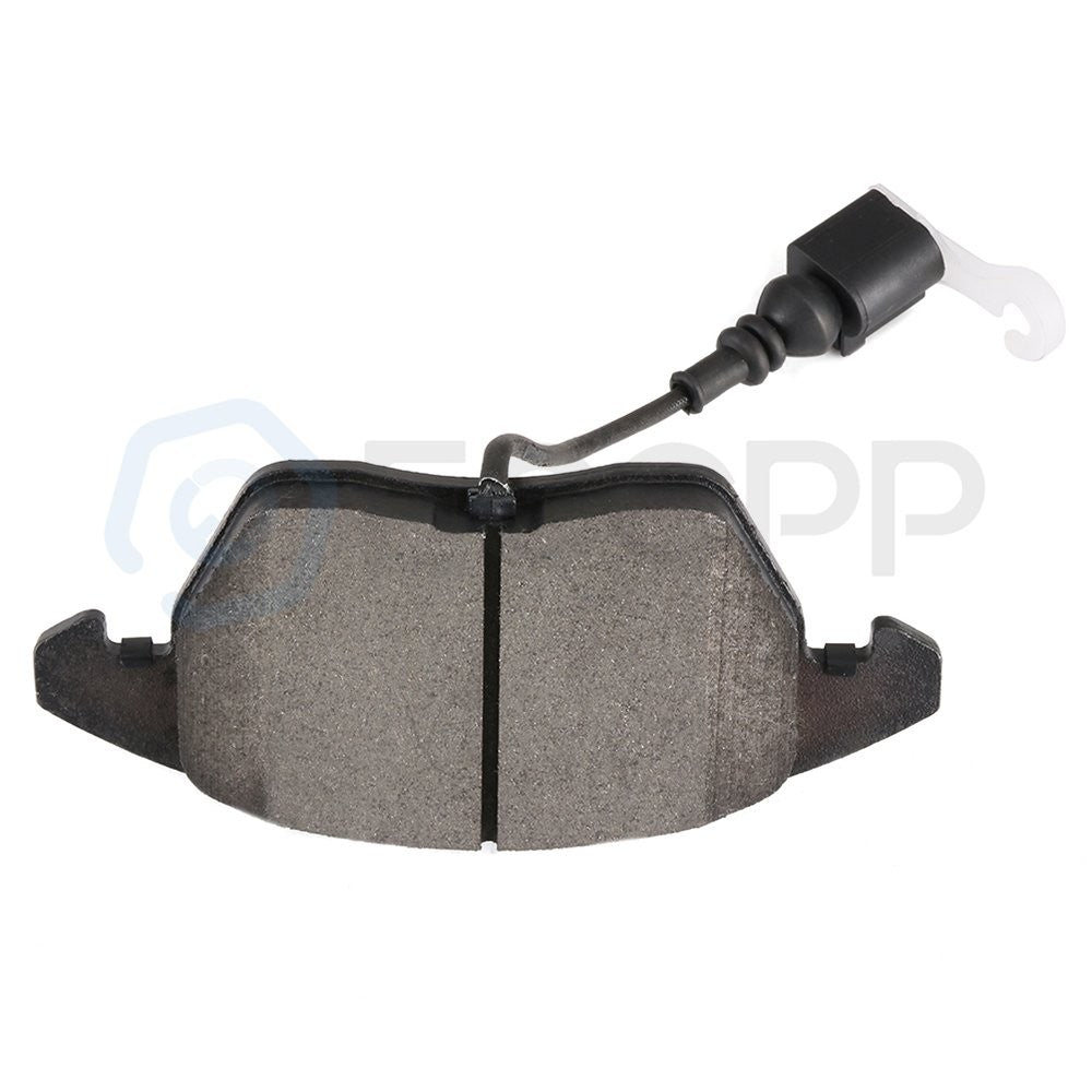 Front Ceramic Brake Pads For 2006 2007 2008 2009 2010-2013 Audi A3 Performance 6B93BC-57