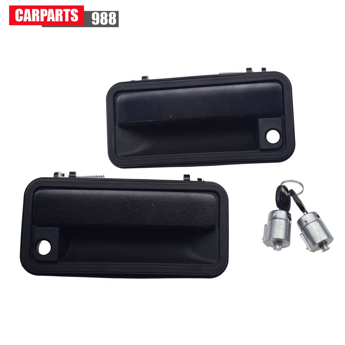 Front Exterior Door Handle w/ Lock Cylinder For Chevy GMC / K1500 Tahoe Blazer 6B93BC-57