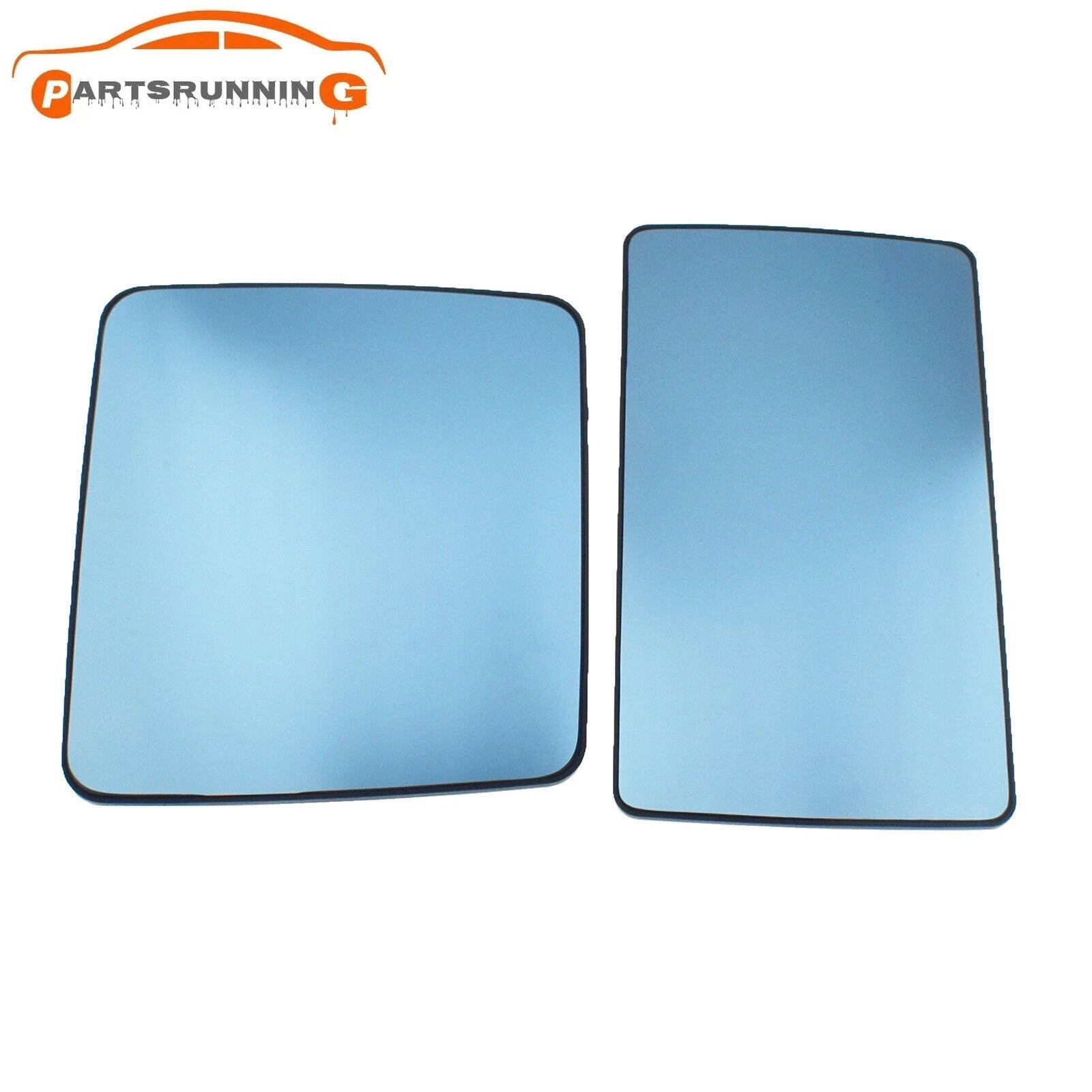 1248101321 Pair L+R Side Mirror Glass Heated For Mercedes-Benz W124 S124 W201190 6B93BC-57
