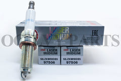 4 Pack - Laser Iridium Spark Plugs 97506 for BMW F22 F30 F34 E84 320i X5 M4 JP
