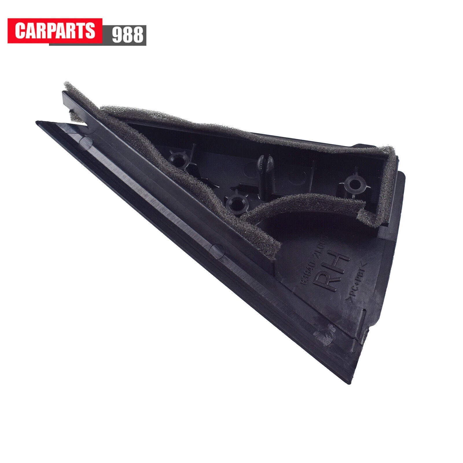 Right Side Rear Door Delta Molding Black for Hyundai i30 2008-2011 83840-2L000 6B93BC-57