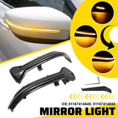 For BMW 3 Series G20 G21 G28 2019-23 LED Side Mirror Sequential Signal Lights EA 6B93BC-57