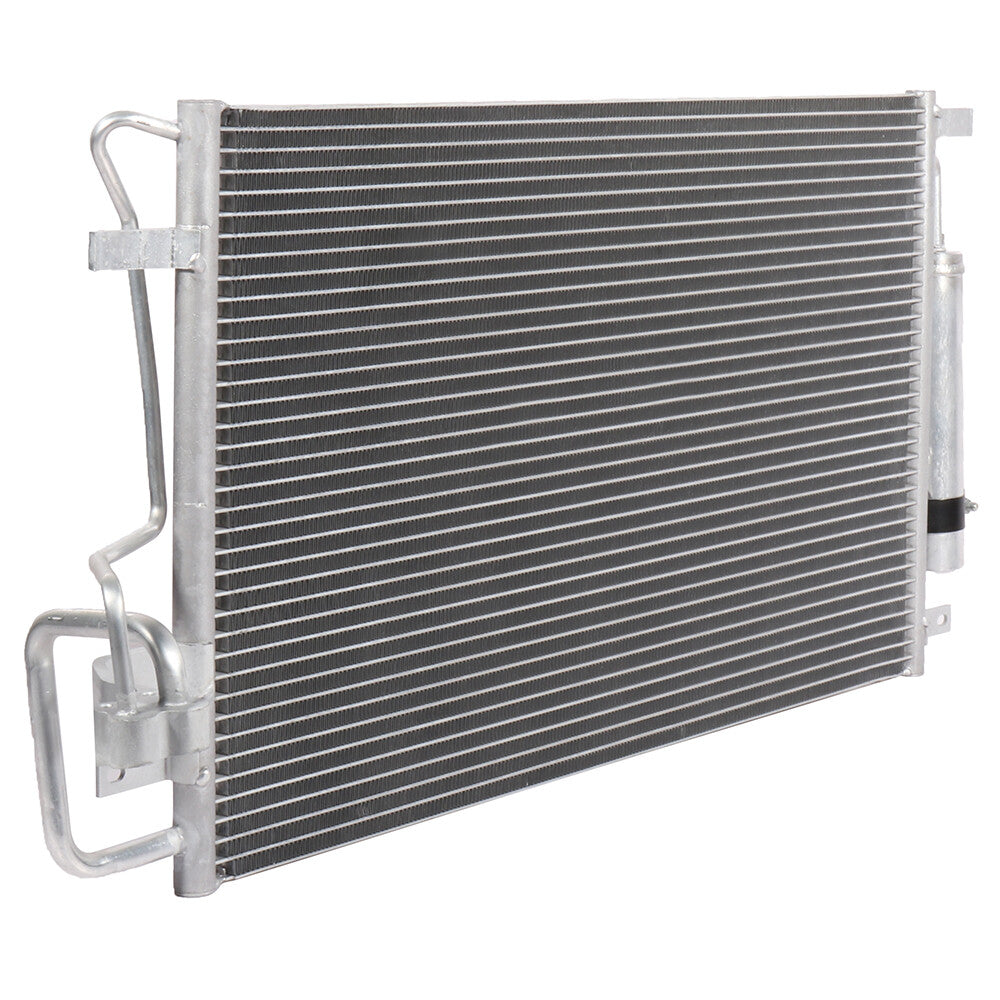 Electric AC Condenser Cooling Fan Kit For 05 06 2007 2008 2009 Hyundai Tucson 6B93BC-57