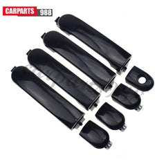 Outer Door Handle Front Rear LH RH for 07-12 Nissan Versa 82641EL12A 82640EL12A 6B93BC-57