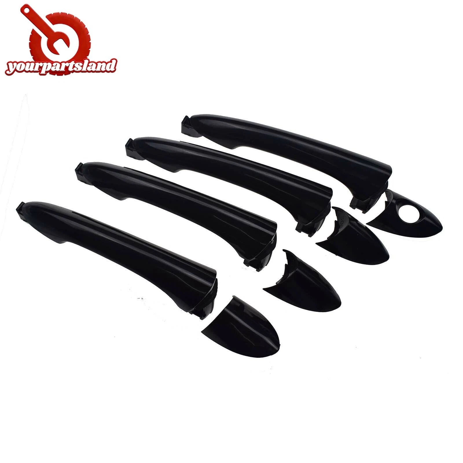 Front Rear LH/RH Exterior Door Handle for 2011-2015 Hyundai Sonata 2.0L 2.4L 6B93BC-57