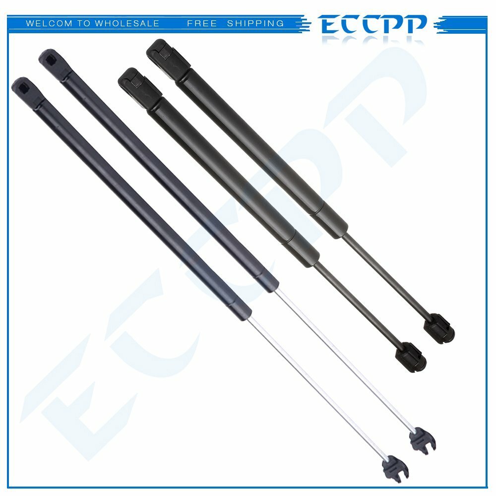 4x Front Hood & Rear Trunk Lift Supports Gas Struts For 1999-2004 Chrysler 300M 6B93BC-57