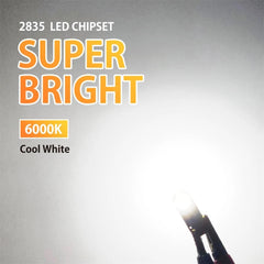AUXITO 20pcs 6000K T10 194 168 Car Interior Kit Side Marker LED Light Bulb White AUXITO