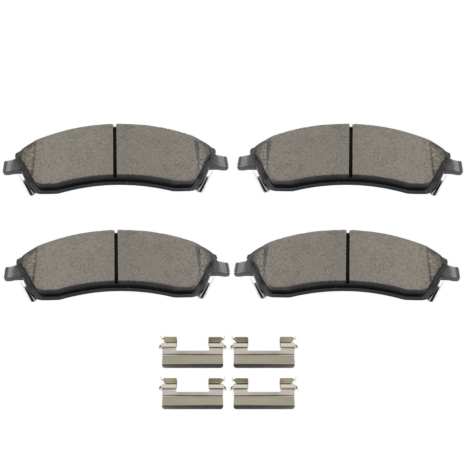 4PCS Front Brake Pad Assembly Fits Cadillac 2004 - 2009 SRX 2006 - 2007 CTS 6B93BC-57