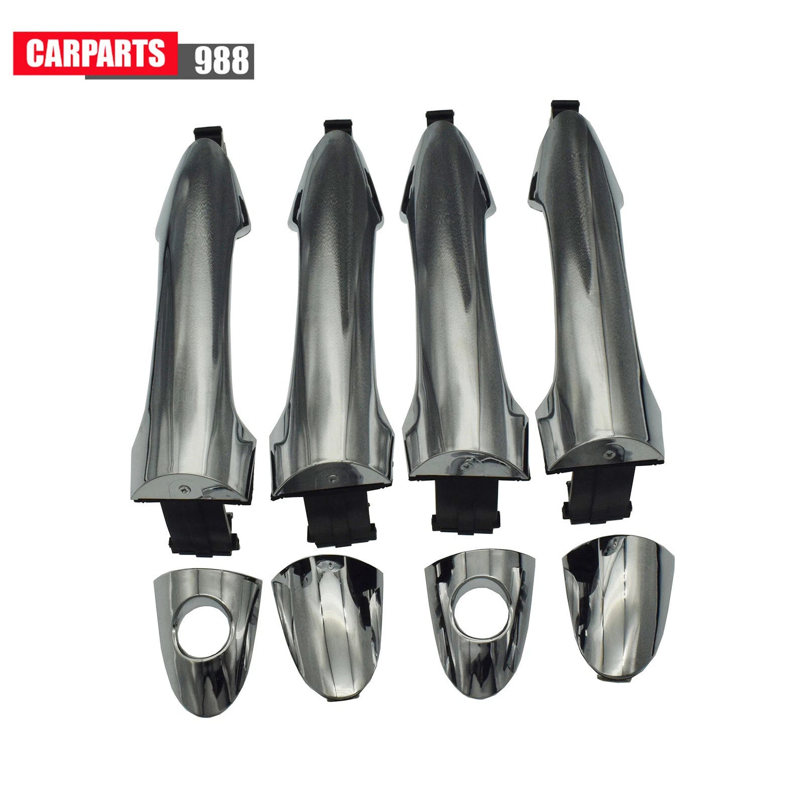 Outside Door Handle Chrome Front Rear LH RH For Kia Picanto 2011 2012 2013-2016 6B93BC-57