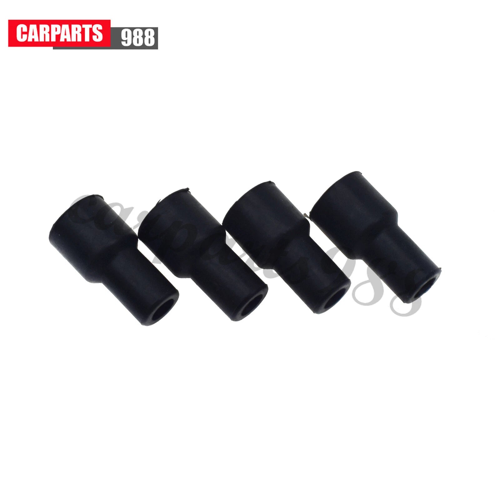 4Pcs Ignition Coil Tip /Rubber Boot Cover Cap for Toyota Yaris Prius 90919-11009 6B93BC-57