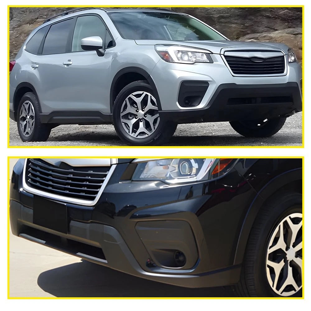 Pair Fog Light Cover Bezel Trim Left Right Side For 2019-2021 Subaru Forester EA 6B93BC-57