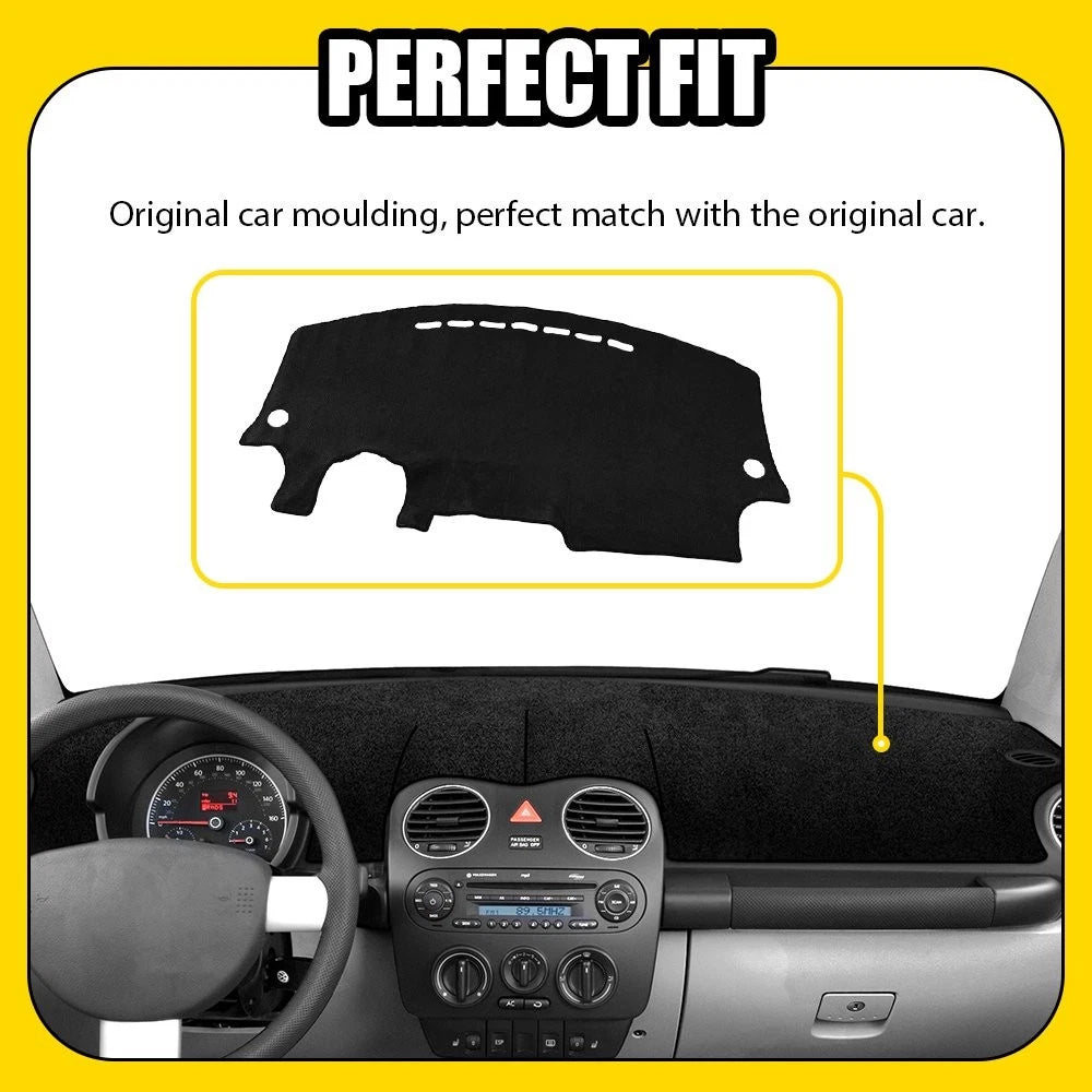 For Volkswagen Beetle 1998-2010 DashMat Dash Cover Dashboard Mat Sun Shade Pad A 6B93BC-57