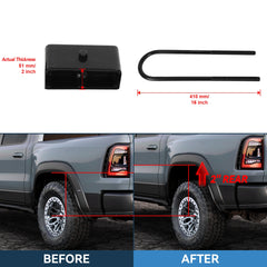 3" Front 2" Rear Leveling Lift Kit For 2005-2023 Ford F-250 Super Duty 4WD Only