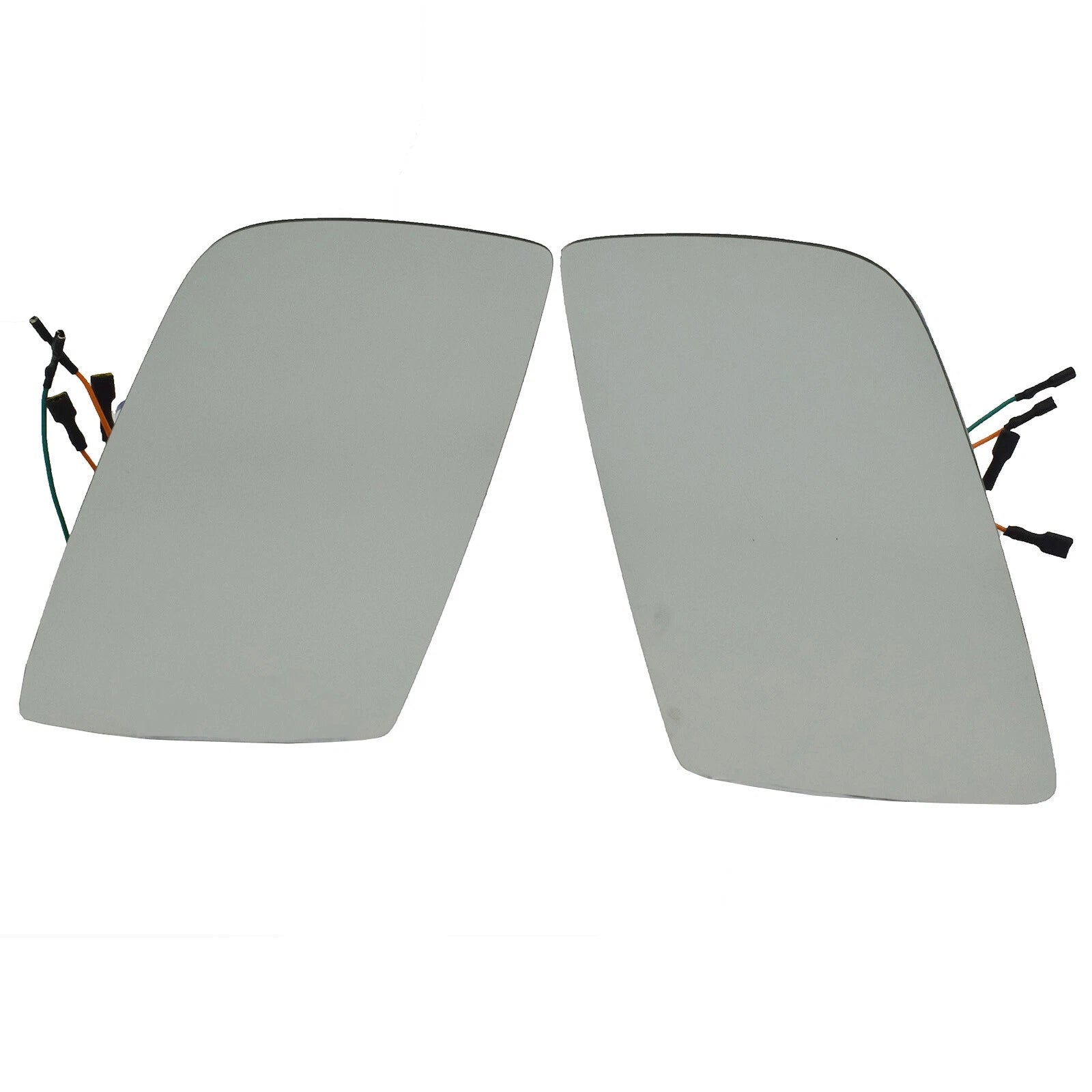 Left Right 4 Pin Door Mirror Glass W/ Connector Heated For BMW E60 E61 E63 E64 6B93BC-57