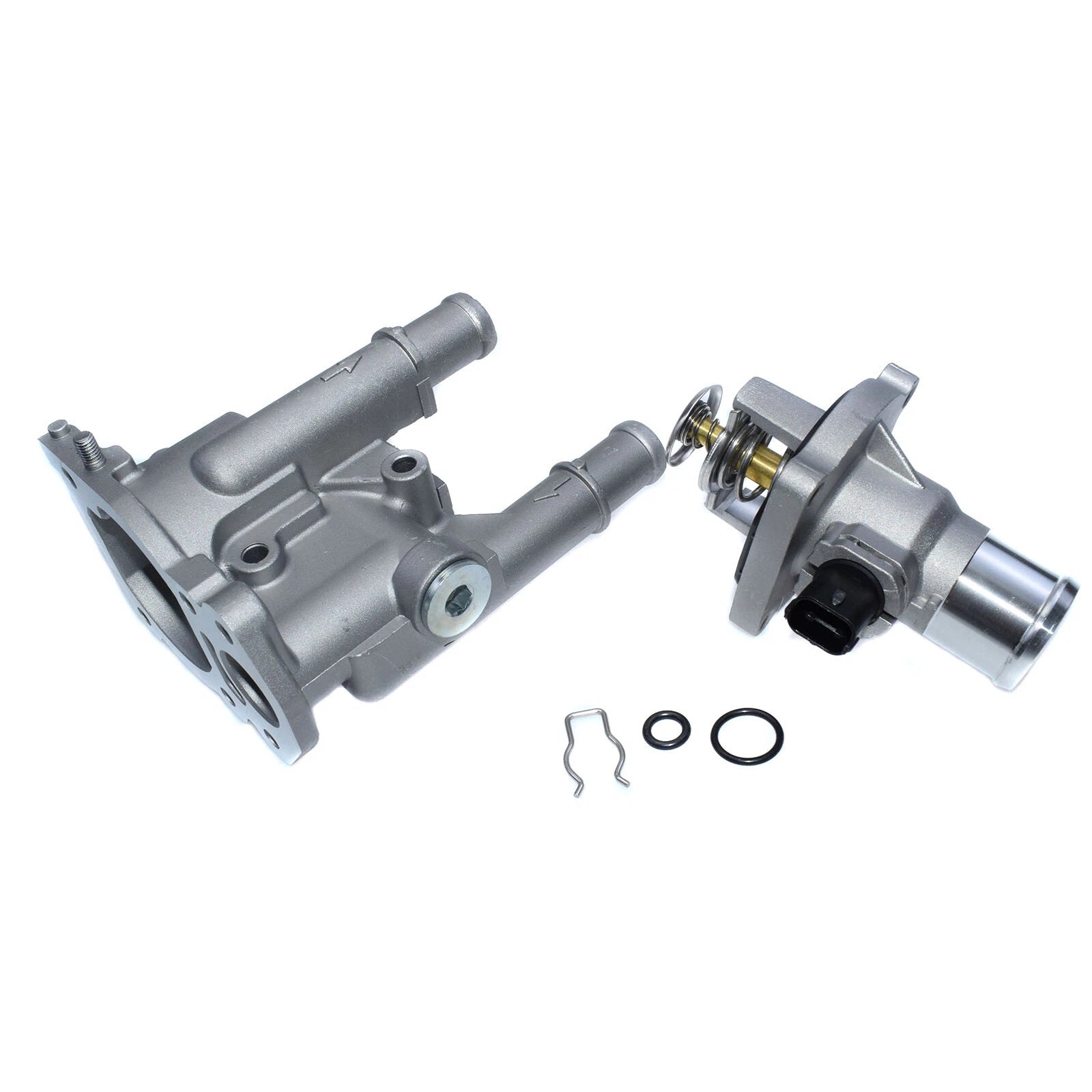 Aluminium Thermostat Housing Assembly For 11-18 Chevy Cruze Sonic Trax 1.8l 1.6l 6B93BC-57