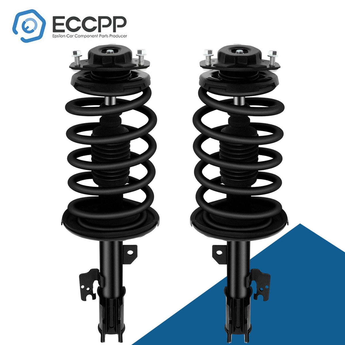 Front (2) Quick Complete Shocks/Struts Spring Assembly For 2005-10 Toyota Sienna 6B93BC-57