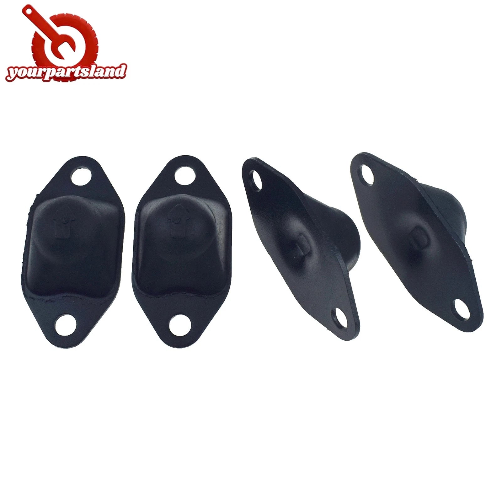 1/ 4PCS Front Suspension Upper Bump Stopper For Mitsubishi Pajero L200 MR113271 6B93BC-57