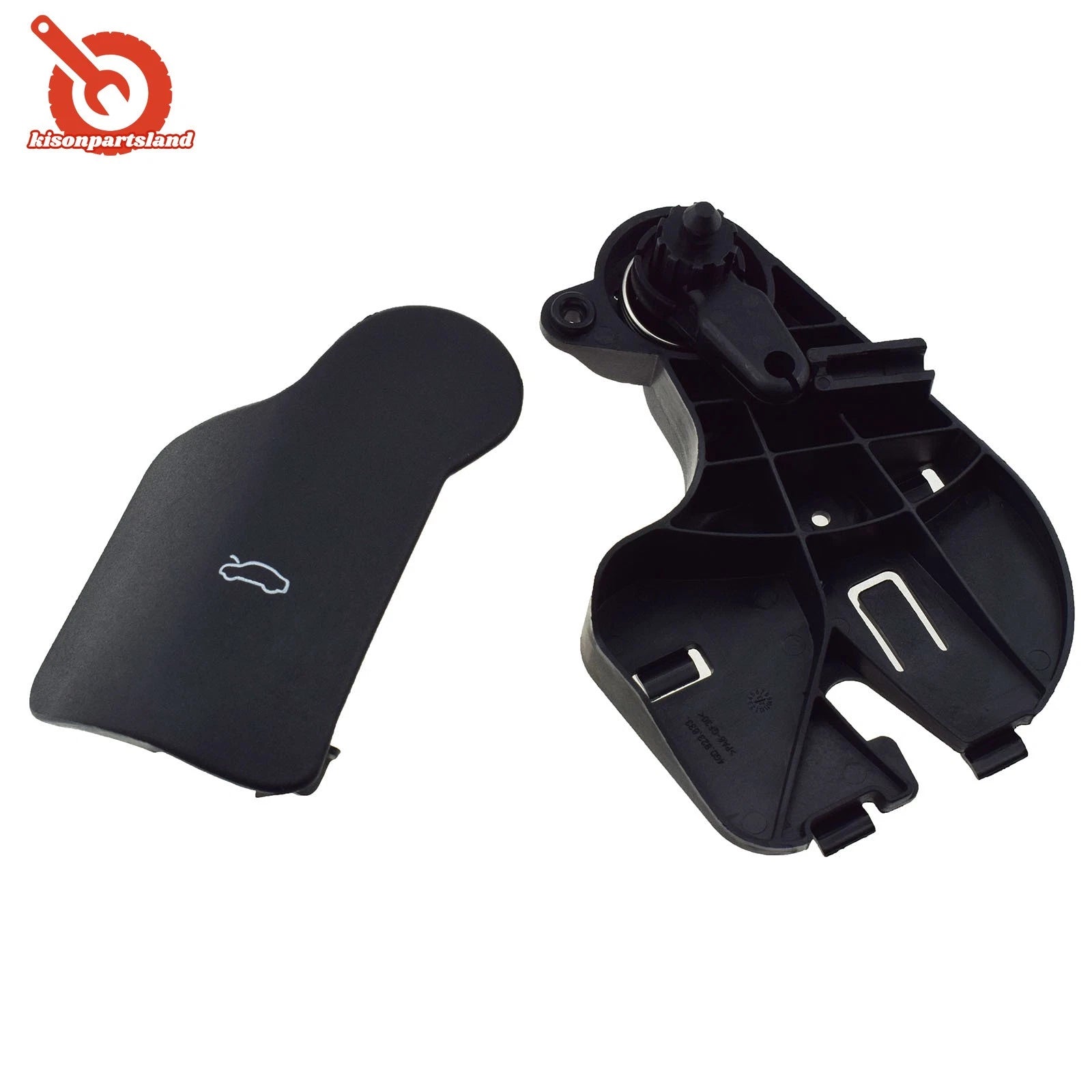 Hood Release Handle & Bonnet Release Lever Opener Set for AUDI A3 A4 A5 A6 A7 Q2 6B93BC-57