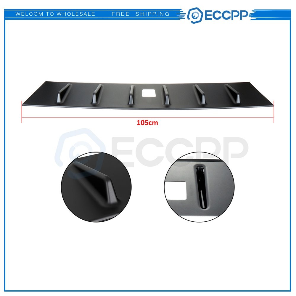 Rear Shark Fin Spoiler Wing For 2008-2016 Mitsubishi Lancer EVO MITSUBISHI