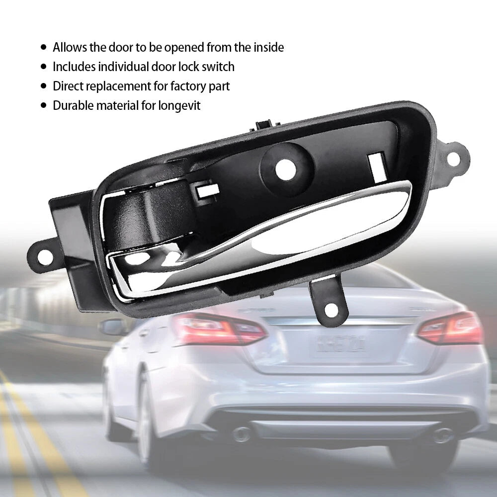 Inside Interior Door Handle Driver Side LH For 13-18 Nissan Altima Murano EOA 6B93BC-57