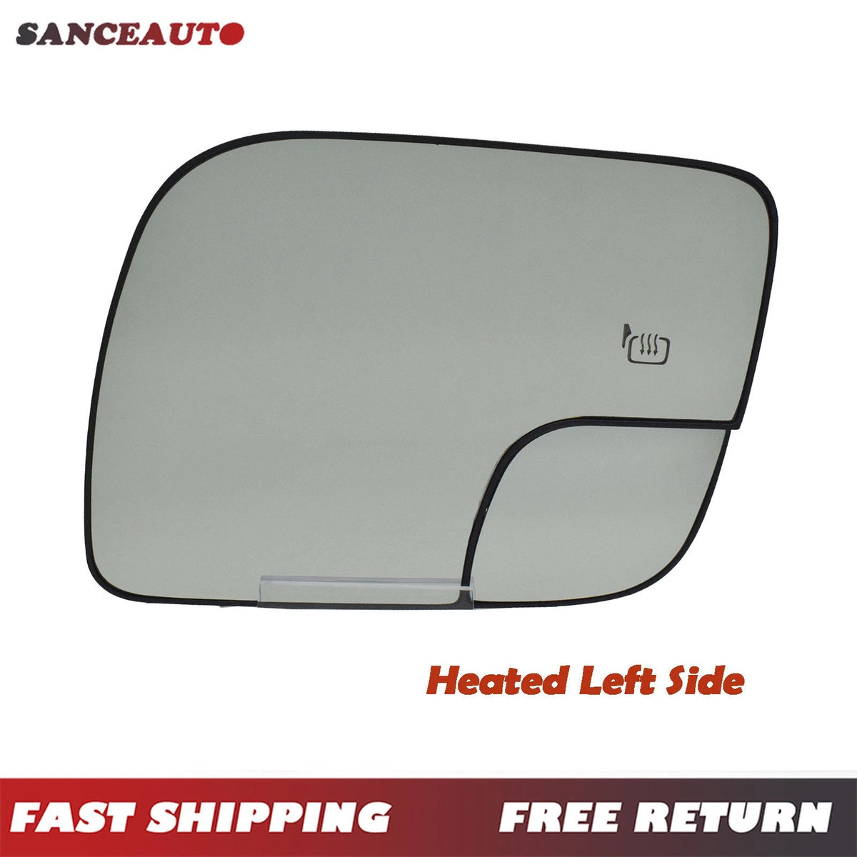 Left Driver Side View Mirror Glass Heated For Ford Explorer 2011-19 BB5Z17K707L 6B93BC-57