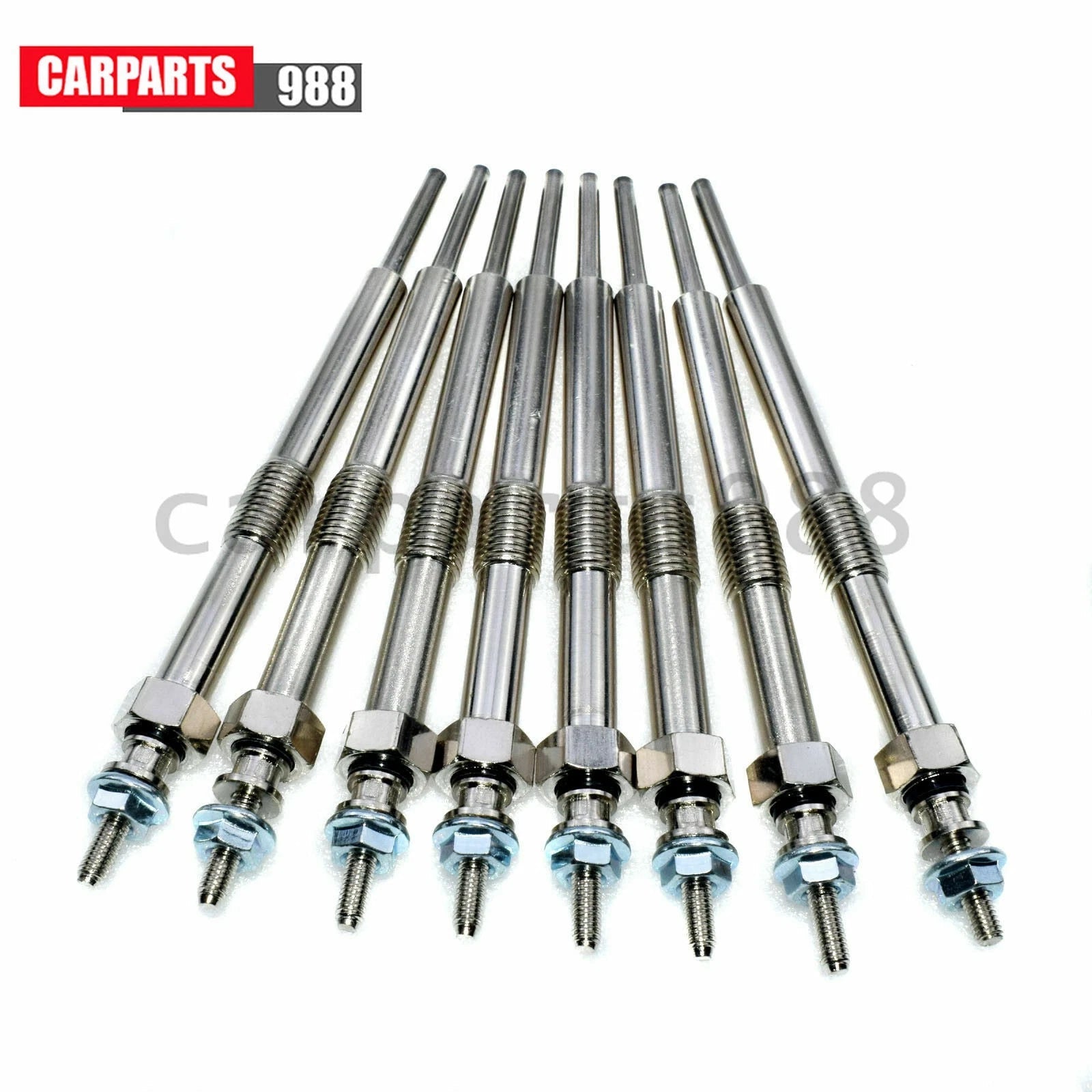 Set of 8 Glow Plugs Fit for Chevrolet GMC Suburban Silverado Sierra 97364968 6B93BC-57