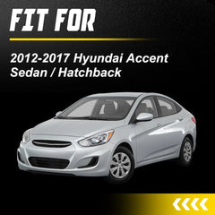 2X Front Bumper Bracket Support For 2012-2017 Hyundai Accent Sedan Hatchback EOA 6B93BC-57