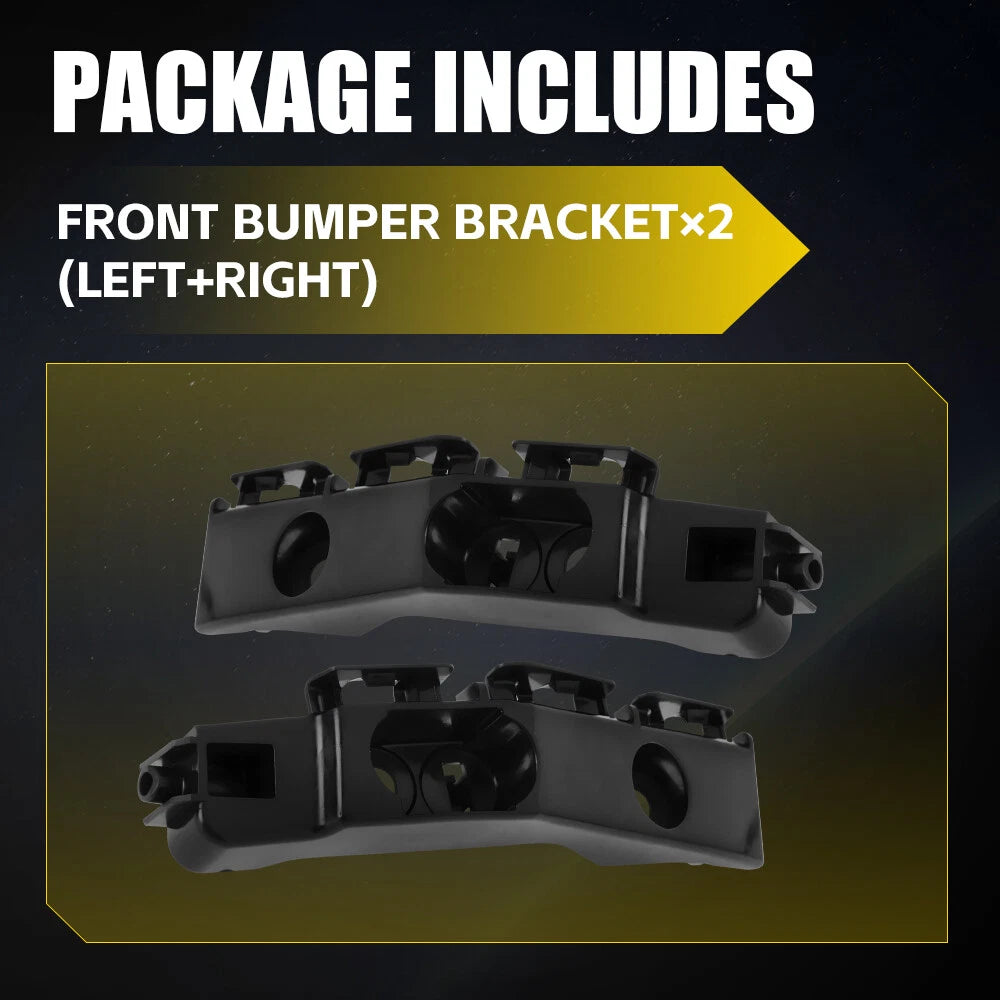 Pair For 2011-2013 Dodge Durango Front Bumper Support Bracket Left Right Side EA 6B93BC-57