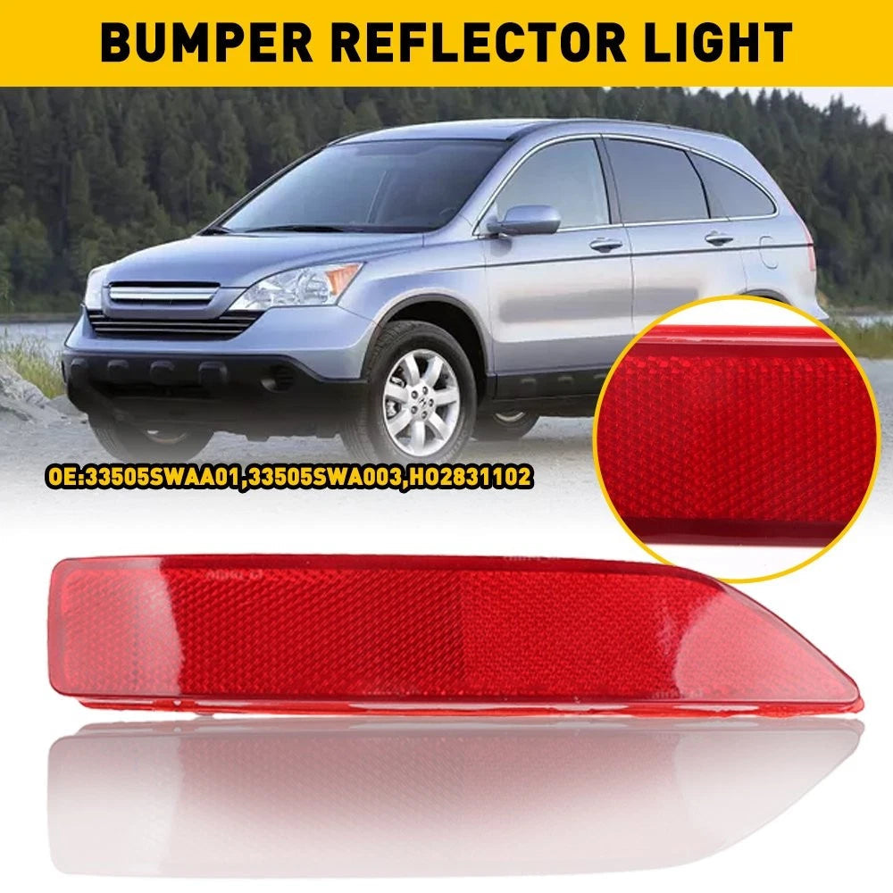 Right Passenger Side Rear Bumper Reflector Light Tail Lamp For Honda CRV 2007-09 6B93BC-57
