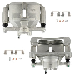 Front Left Right Brake Calipers 2Pcs For 2013-2022 Mazda Cx-5 19B7120 19B7121 6B93BC-57