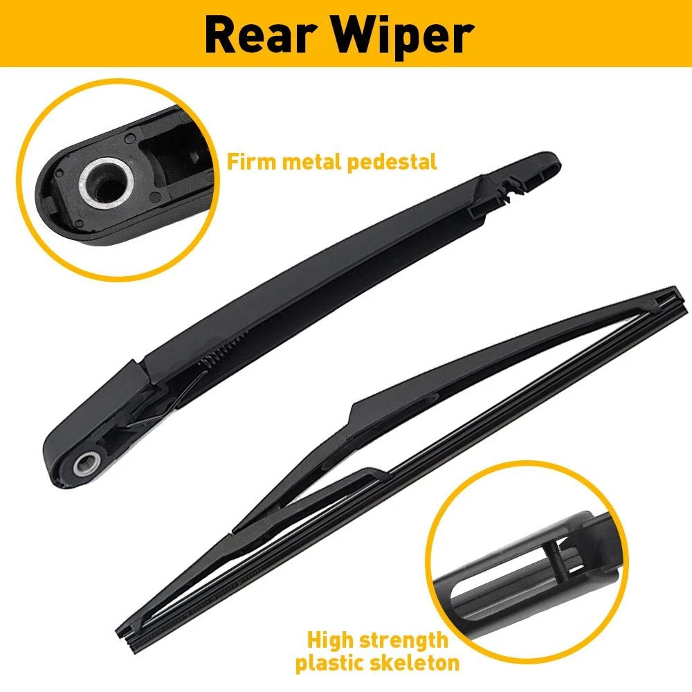 Rear Wiper Arm & Blade Kit For 2008-2013 Nissan ROGUE 2011-2016 JUKE USA EOA 6B93BC-57