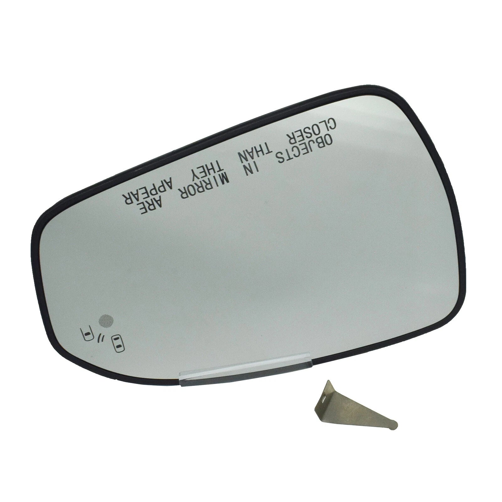 Right Heated Side View Mirror Glass W/ Blind Spot Monitor For Ford Fusion 13-20 6B93BC-57