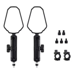 Suzuki DR650S Adventure Motorcycle Side Mirrors with 7/8" Handlebar Mount