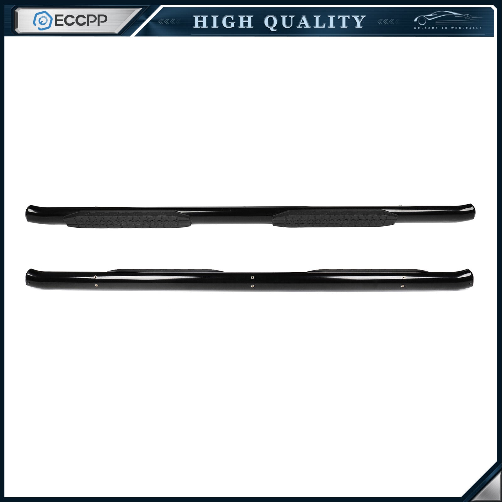 Nerf Bars Running Boards Side Steps Fits 2019 2020 2021 Dodge Ram 1500 Crew Cab 6B93BC-57