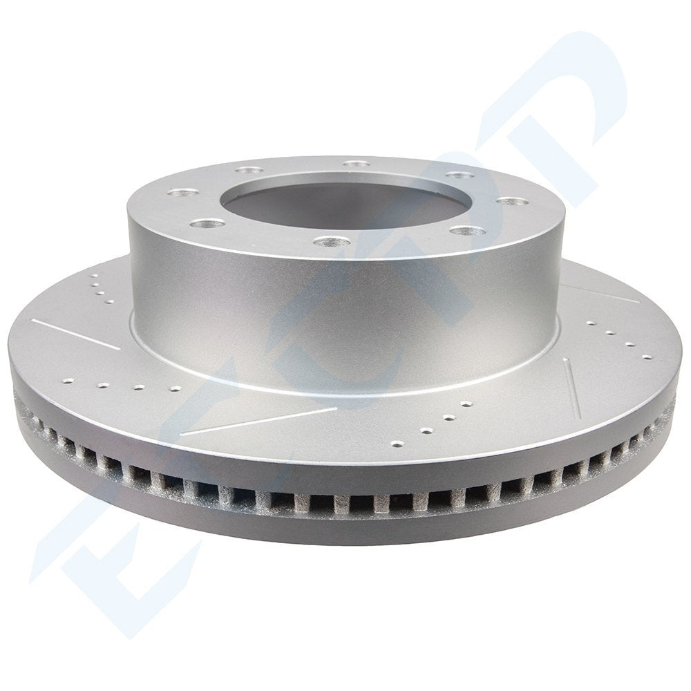 Front Brake Discs Rotors Pair Set For 2005-2010 Ford F350/F250 Super Duty 4WD 6B93BC-57