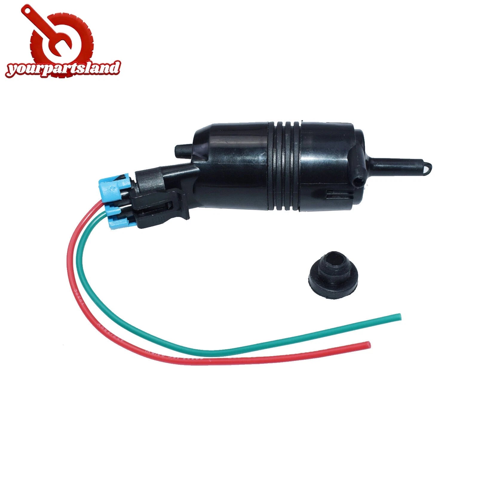 Front Windshield Washer Pump W/ Connector For Buick Chevy GMC Pontiac 89025062 6B93BC-57