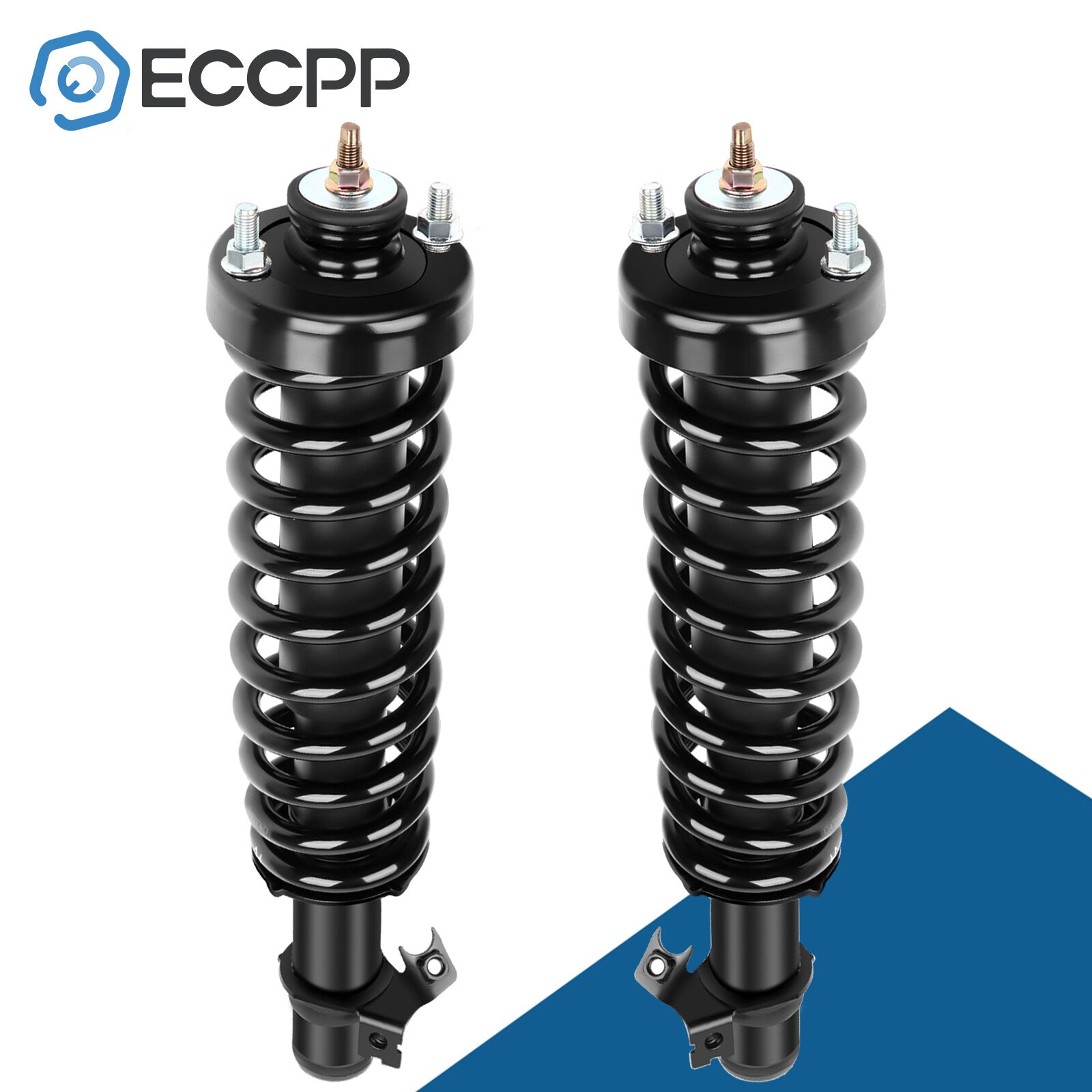 For Honda Civic 1992-1995 Front Complete Struts Shocks with Springs Assembly × 2 6B93BC-57