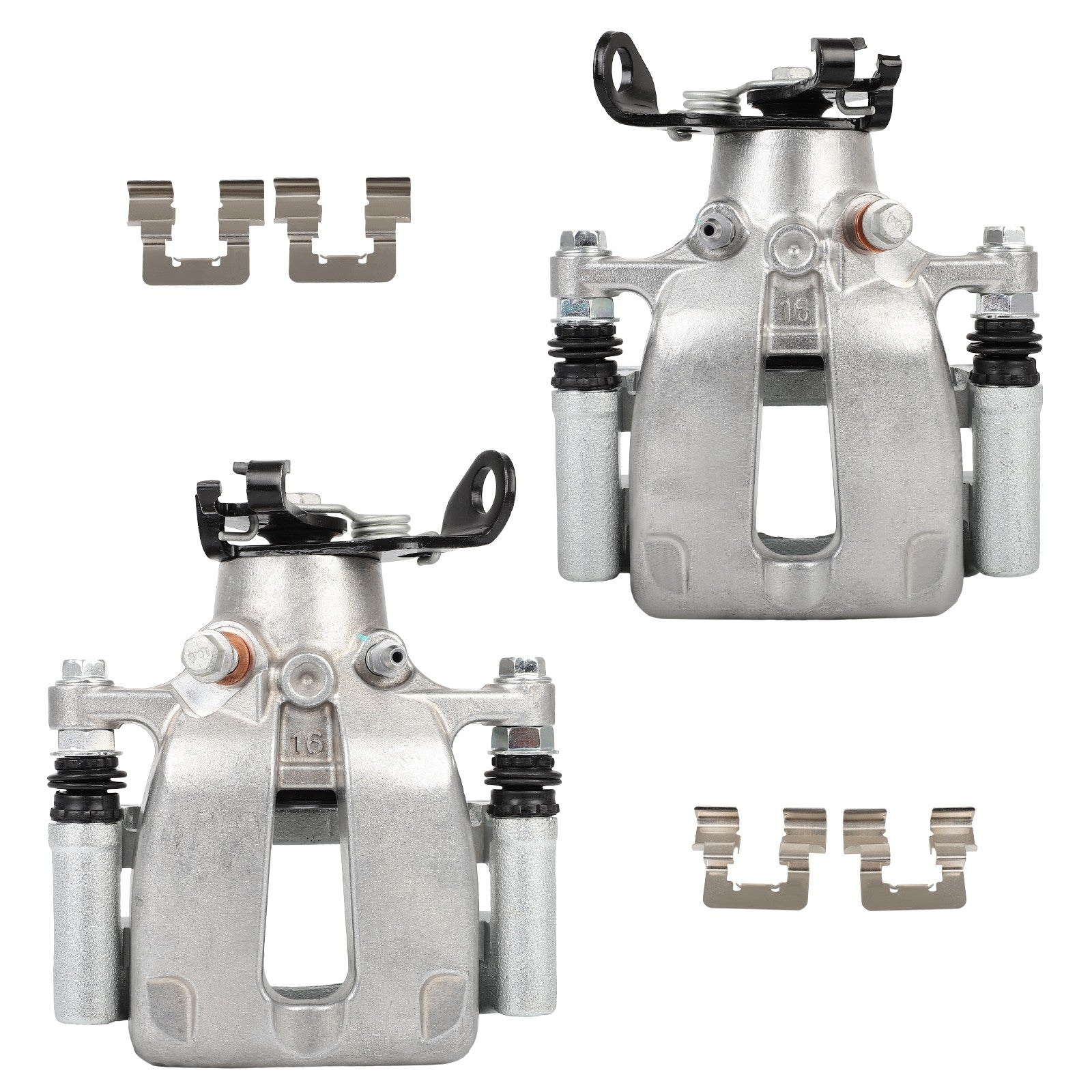 Rear Brake Calipers 2Pcs  Set For 2014-2015 Chevrolet Malibu 18B5505 18B5504 6B93BC-57